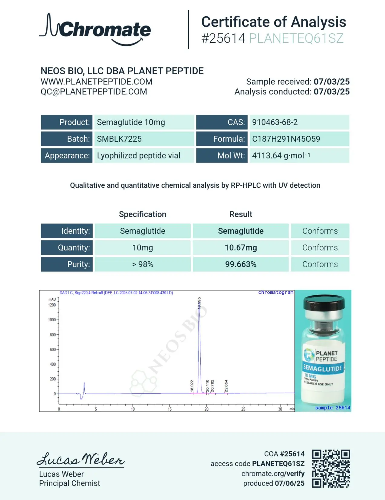 Bulk Semaglutide-RUO 10MG x 10 Vials