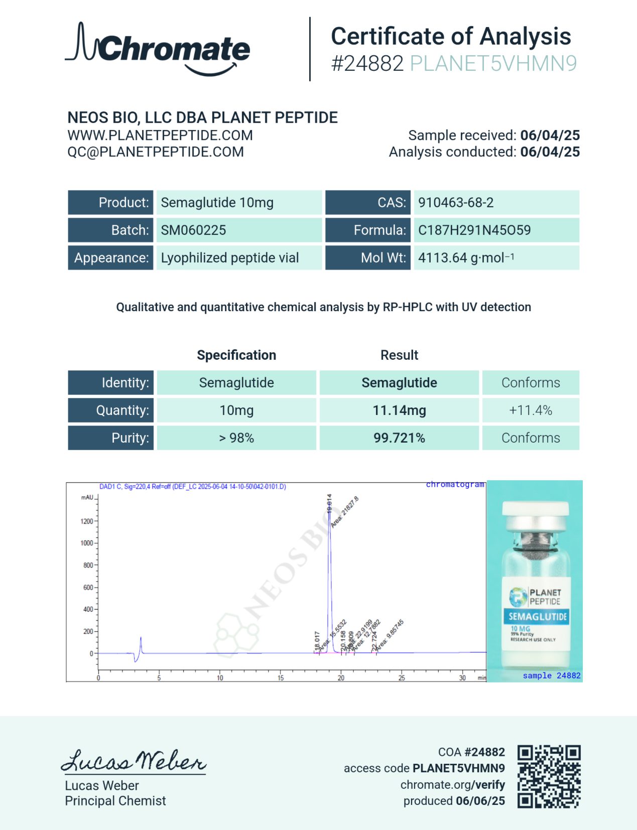 Bulk Semaglutide-RUO 10MG x 10 Vials